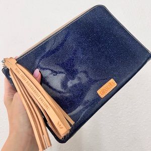 Consuela Two Tone Hand Bag